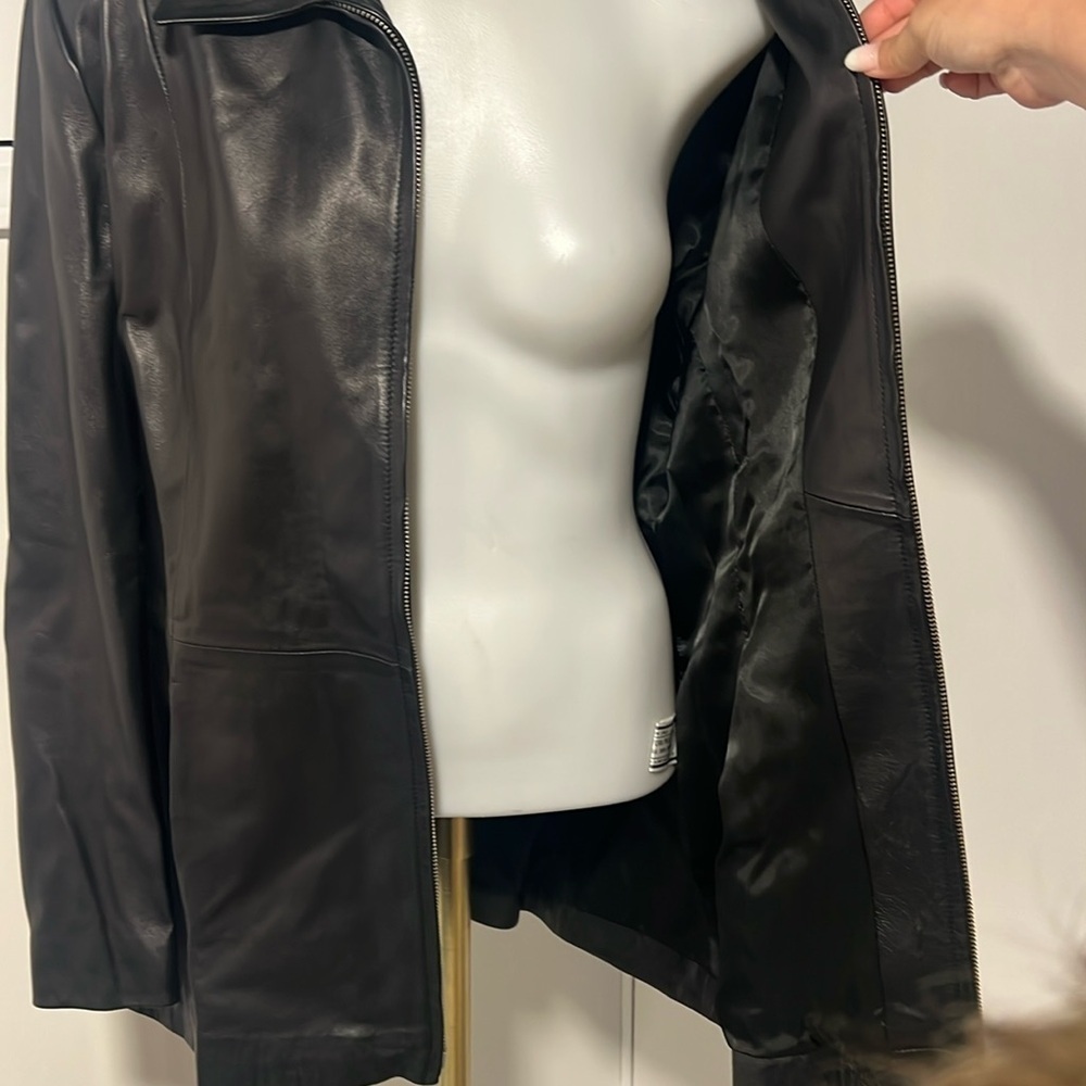 Sax Leather Factory, Florence Italy Women’s Black - Picture 11 of 12